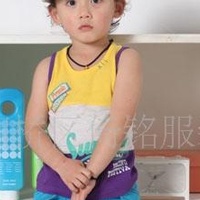 供应厂家批发韩版品牌童装夏装1059 7天内无条件换货  