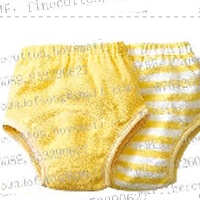 供应外贸日单黄色学习裤，母婴用品  