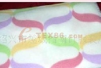 供应印花双面绒毯