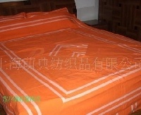 供应天然彩棉环保老粗布四件套