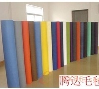 彩色工业毛毡