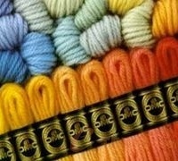 100%新疆长绒棉十字绣线