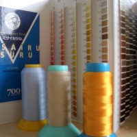 日本人造丝绣花线 缝纫线 刺绣线