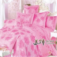 全棉色织四件套