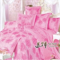 全棉色织四件套