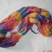 供应段染全毛大肚纱 纱线