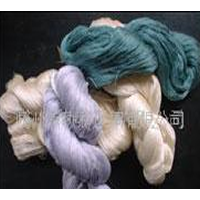 供应丝棉交织用真丝纱，双宫丝线