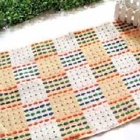 供应旋转马戏台45*80纯棉脚垫/地垫/地毯/门垫