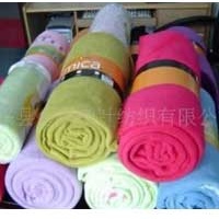 供应素色双面绒毯子