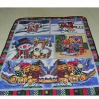 供应印花双面绒毯子