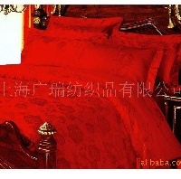 贡缎提花四件套