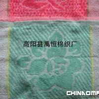 出口非洲涤纶色织毛巾，小童巾 6色