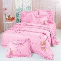 全棉印花布，涤棉印花布