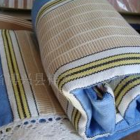 供应祥泰金梦缘精品粗布棉毯三件套舒适大方