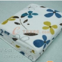 供应印花珊瑚绒毛毯  