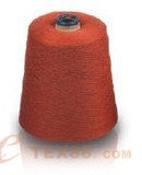 纯棉丝光烧毛色纱